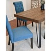 NicBex Dining Room Table Set for 6 Kitchen Table Chairs Set with Wooden Tabletop and 6 Upholstered Chairs for Kitchen - 4 of 4