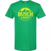 Adult Busch Light For the Farmers Color Logo T-Shirt - Small - 2 of 3