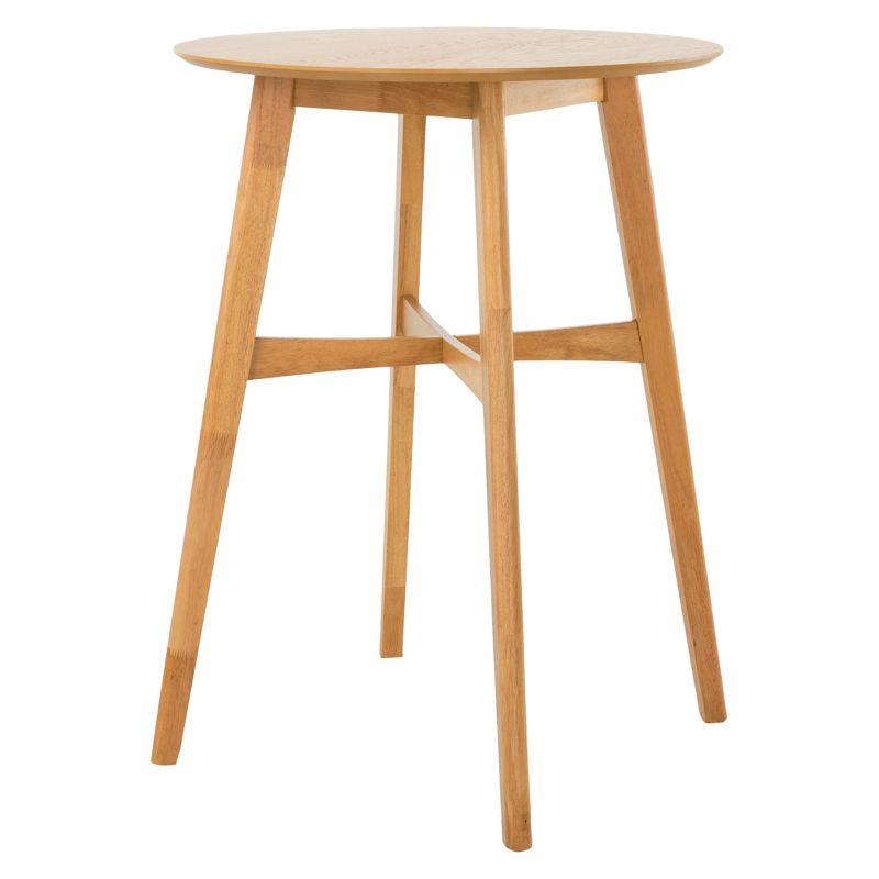 Tenley Pub Round Bar Height Table Oak - Christopher Knight Home, 1 of 6