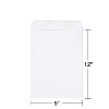MyOfficeInnovations Gummed Catalog Envelopes 9"L x 12"H White 250/Box (486949R)  - 3 of 3