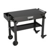 Outdoor Grill Cart Heavy Duty Commercial Grade - Rolling Kitchen Cart with Foldable Shelf - 2 of 4