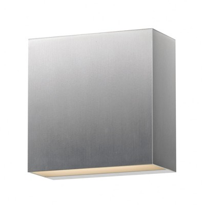 ET2 Lighting Cubed 2 - Light Wall Light in  Satin Aluminum