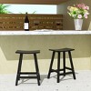 WestinTrends Outdoor Patio Adirondack Counter Height Stool Chair - 2 of 4
