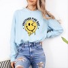 Simply Sage Market S.W.Smiley Another Fine Day Drip Garment Dyed Long Sleeve - 3 of 4