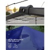 10x10 Pop Up Canopy with 3 Removable Sidewalls, Beach Tent - UV Protection, Outdoor Gazebo with 1-Button Push, Outdoor Sun Shade Events - 4 of 4