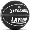 Spalding 22" Lay-Up Mini Rubber Outdoor Basketball - 2 of 2