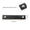 Unique Bargains Leather Door Drawer Cabinet Knobs and Pulls 2 Pcs - 2 of 4