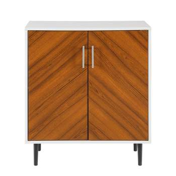 Angelo Modern Bookmatch Accent Cabinet - Saracina Home