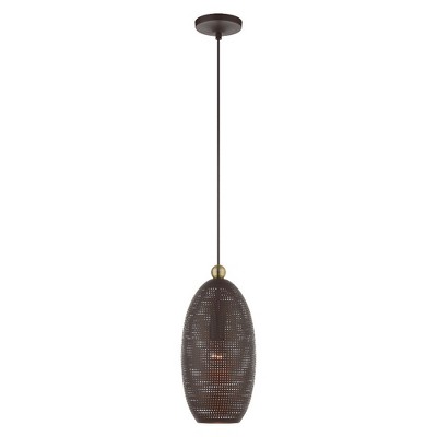 Livex Lighting Dublin 1 - Light Pendant in  Bronze