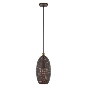 Livex Lighting Dublin 1 - Light Pendant in  Bronze - 1 of 1