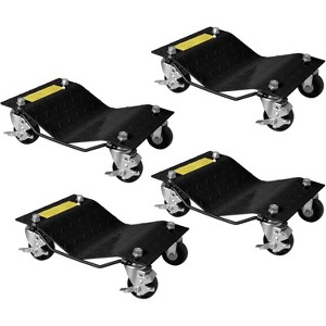 Heavy Duty Car Dollies Set - Sturdy Wheel Dollies for Garage Moving, Vehicle Maintenance, Suitable for Cars, Trucks, and Motorcycles - 1 of 4