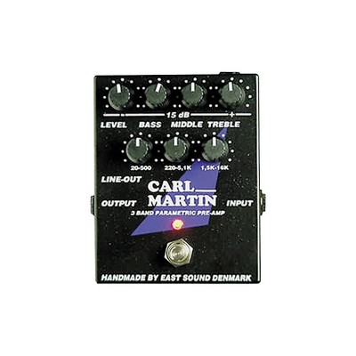 Carl Martin 3-Band Parametric EQ/Pre-amp