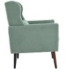 NicBex Modern Accent Chair Upholstered Living Room Chair with Pillow Arm Chair Comfy Chair Sofa Chair for Bedroom - 3 of 4