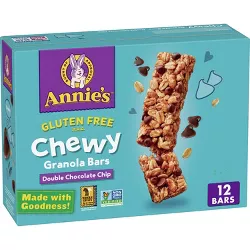 Annie's Organic Gluten Free Double Chocolate Chip Granola Bars Value Pack - 11.7oz