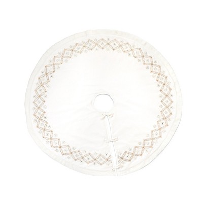 Park Hill Collection Petite Fleur Tree Skirt