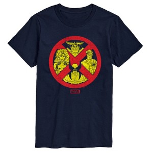 Men's - Marvel - X-Men Logo Characters Short Sleeve Graphic T-Shirt - 1 of 4
