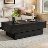 Tribesigns 55-inch Farmhouse Wood Coffee Table for Living Room, Reception Area of Office, - 4 of 4