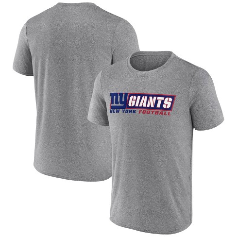 Nfl New York Giants Men s Gray Athleisure T shirt Target