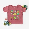 The Juniper Shop First Day Of School Chart Toddler Short Sleeve Tee - 2 of 2