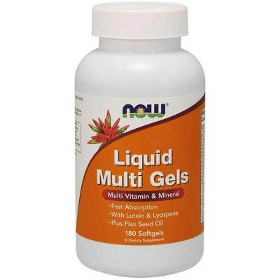 Liquid Multi Gels by Now Foods  -  180 Softgel