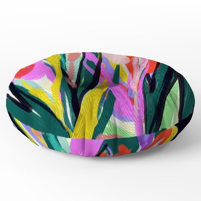 Gabriela Fuente Amazon Round Floor Pillow - Deny Desings