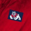 NCAA Fresno State Bulldogs Silk Touch Robe Small/Medium - 4 of 4