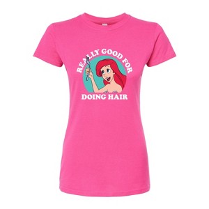 Women's - Disney - Really Good For Doing Hair Fitted Graphic T-Shirt - 1 of 3