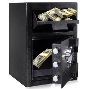 1.9/2.5/3.5 Cu Ft Heavy Duty Drop Safe for Business With Digital Keypad, Depository for Money With Drop Slot, Office Box,for Money and Mail - 1 of 4