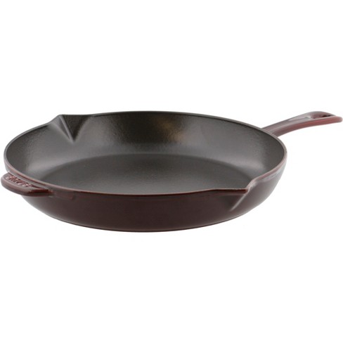  Staub Cast Iron 4.75-inch Mini Frying Pan - Matte Black, Made  in France: Skillets: Home & Kitchen