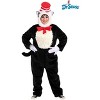 HalloweenCostumes.com Dr. Seuss The Cat in the Hat Premium Costume Adult Plus - 2 of 4