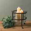 Slim LED Pillar Candle - Set of 3 - 3 of 4