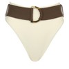 VENUS Womens Belted Midi Bottom - 3 of 4
