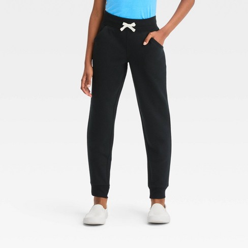 Girls' Leggings Pants - Cat & Jack™ Black M Slim : Target