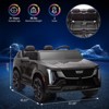 Garvee 24V 2-Seater Ride On Car for Kids, Licensed Cadillac Electric Truck with Remote Control, LED Lights, Music, Battery Powered Ride On Toy - 2 of 4