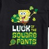 Men's - SpongeBob Squarepants - Luck Of The Square Pants St. Patricks Day Short Sleeve Graphic T-Shirt - 2 of 4