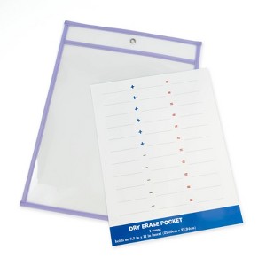 Dry Erase Pocket Lavender - Bullseye's Playground™ - 1 of 3