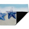 Stupell Industries By The Shore Starfish Printed Outdoor Door Mat, design by Darlene Seale, 18"x30" - 2 of 4