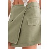Women's Indie Cargo Wrap Mini Skirt - Pretty Garbage - 2 of 3