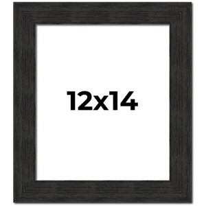PosterPalooza | Contemporary Black Picture Frame - UV Acrylic, Foam Board Backing, Hanging Hardware - 1 of 4