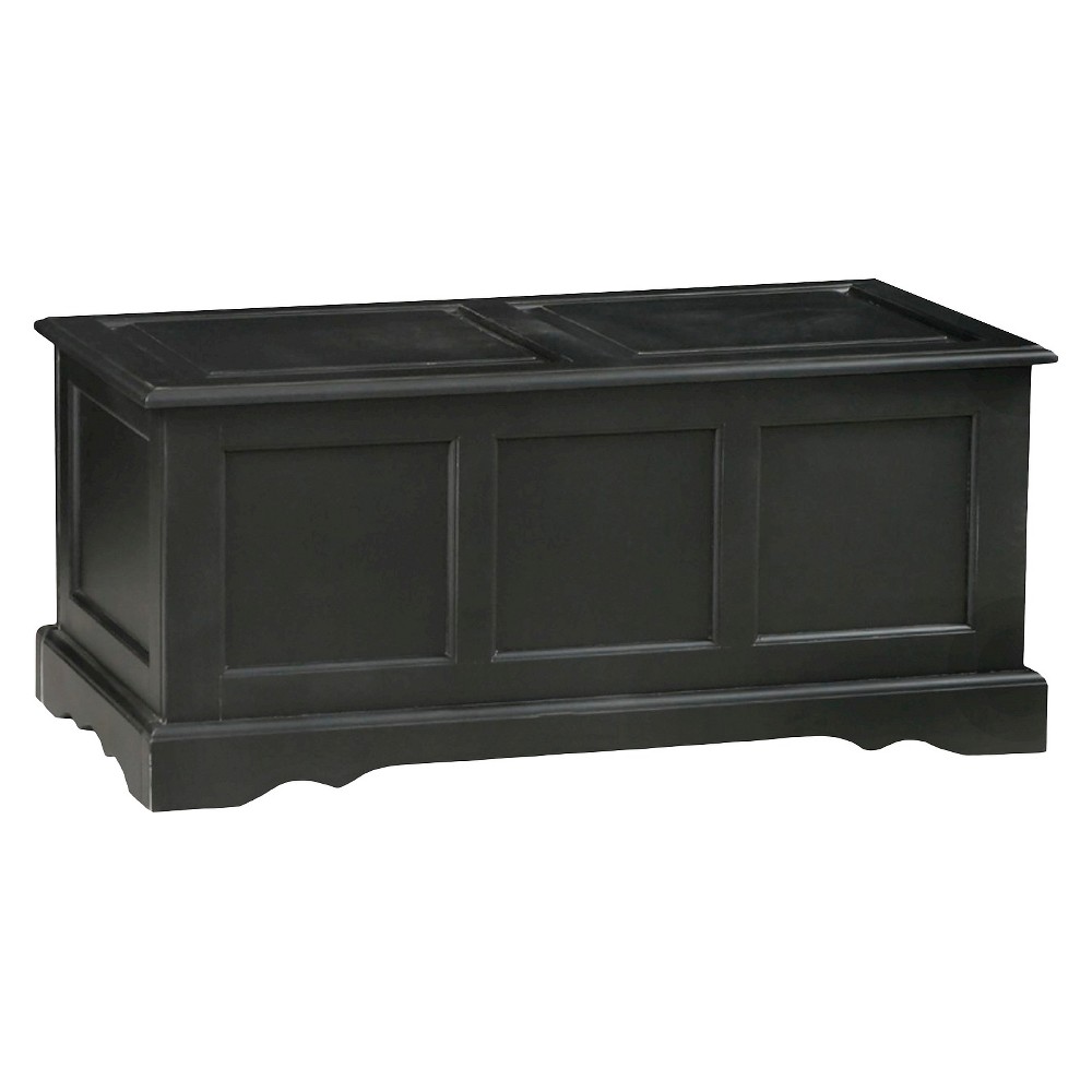 Photos - Dresser / Chests of Drawers Hayden Blanket Chest Antique Black - Carolina Chair & Table