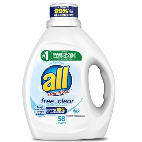 All Liquid Laundry Detergent - Free Clear For Sensitive Skin - 88 Fl Oz Target