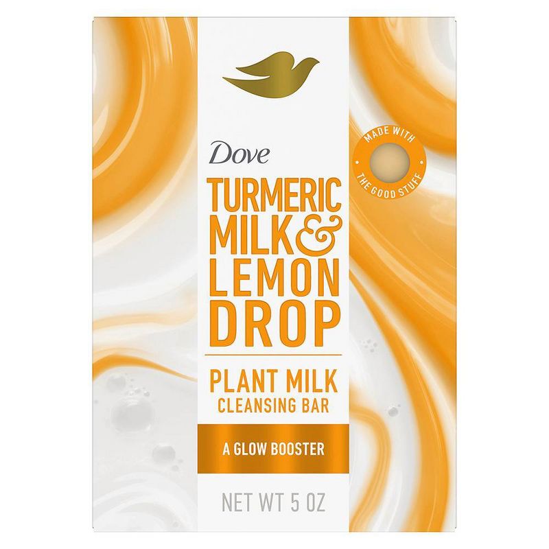 Dove Beauty Plant Based Bar Soap - Turmeric &#38; Lemon - 5oz, 3 of 13