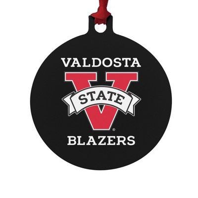 Valdosta Secondary Logo Aluminum Holiday Christmas Tree Ornament