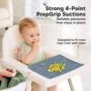 2-Pack Prep Silicone Placemats for Toddlers, Kids, Non Slip Suction Dining Table Baby Placemat, Easy to Clean - 4 of 4