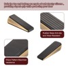 Unique Bargains Anti-Slip Design Zinc Alloy PVC Elastic Door Stopper 2 Pcs - 4 of 4