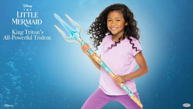 Disney The Little Mermaid King Triton&#39;s All-Powerful Trident, 2 of 10, play video