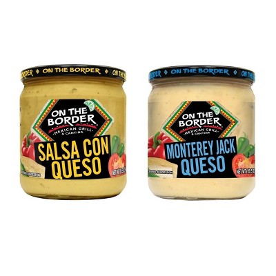 On The Border Queso Variety Pack, 23 oz (2 Pack)
