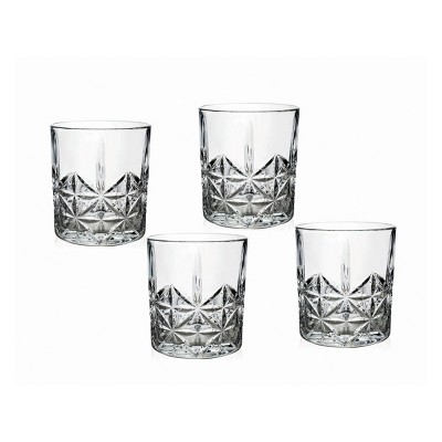 12pc Glass Asheboro Double Old Fashion and Highball Glasses - Threshold™