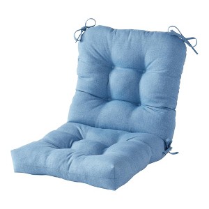 Kensington Garden 21"x21" Outdoor Seat and Back Chair Cushion - 1 of 4
