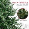 FURNIinspire Artificial Trees Artificial Christmas Tree With Steel Base, Indoor Christmas Decorations, Christmas Atmosphere, Green, 57"*57"*88.5" - 4 of 4
